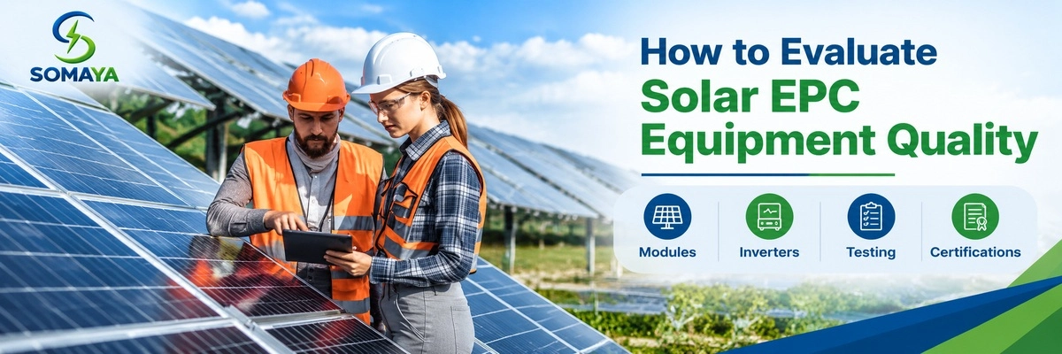 Evaluate Solar EPC Equipment Quality