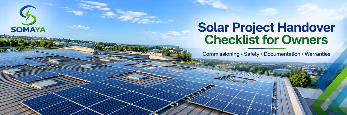 Solar Project Handover Checklist for Owners
